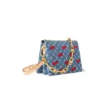 LV X TM Cerise Denim Coussin PM Bag