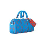 LV X TM Monogram Glow Keepall 25 Bag Blue