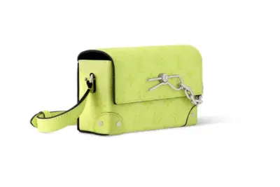 LV Steamer Wearable Wallet Lemon Yellow