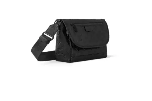 LV Pulse Messenger Bag Ultra Black