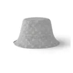 LV Denim Bucket Hat Grey