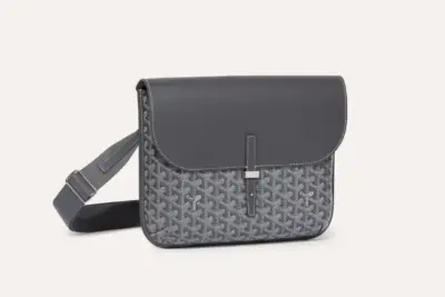Goyard Coursier Messenger Bag Grey