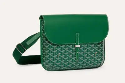 Goyard Coursier Messenger Bag Green