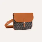 Goyard Coursier Messenger Bag Brown