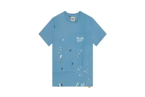 GALLERY DEPT. graphic-print T-shirt blue