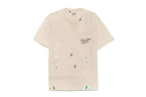 GALLERY DEPT. Vintage Logo Painted T-shirt taupe