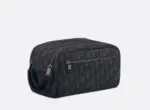 Dior Toiletry Bag Black