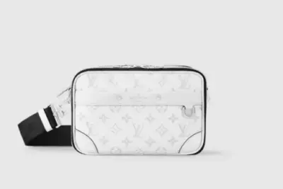 LV Alpha Messenger Bag White