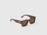 LV Clash Square Sunglasses Brown