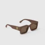 LV Clash Square Sunglasses Brown