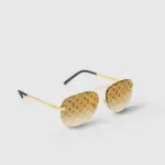 LV Clockwise Sunglasses Gold