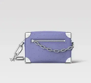 LV Clutch Box Purple