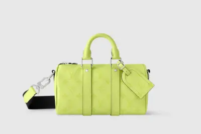 LV Keepall Bandoulière 25 Lemon Yellow