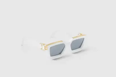 LV Millionaires Sunglasses White