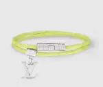 LV Monogram Double Tour Bracelet Yellow Passion