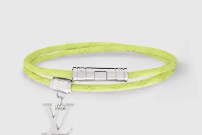 LV Monogram Double Tour Bracelet Yellow Passion