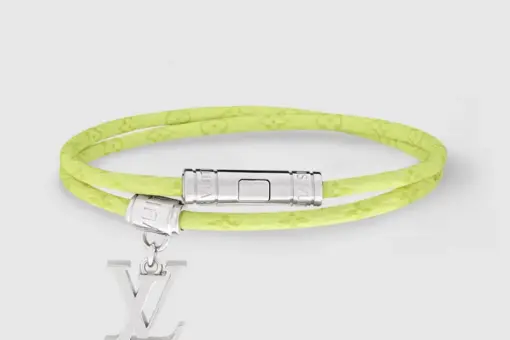 LV Monogram Double Tour Bracelet Yellow Passion