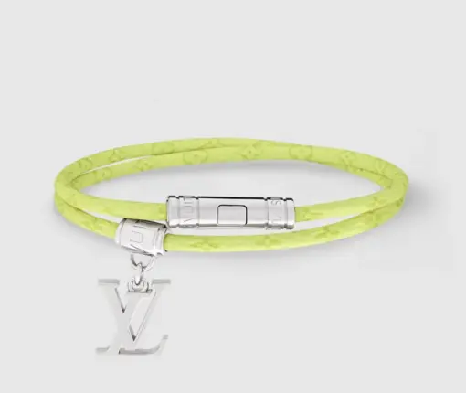 LV Monogram Double Tour Bracelet Yellow Passion