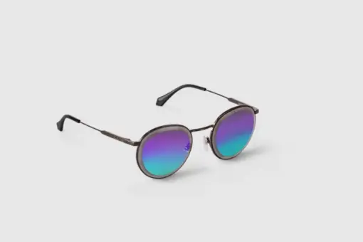 LV Super Vision Metal Round Sunglasses