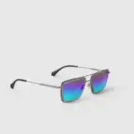 LV Super Vision Square Metal Sunglasses