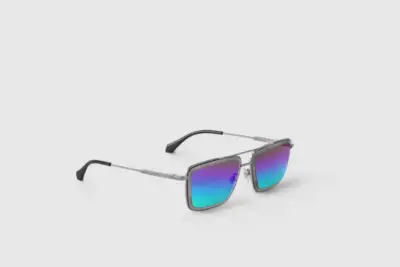 LV Super Vision Square Metal Sunglasses