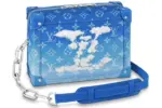 LV Soft Trunk, Cloud Monogram, Blue