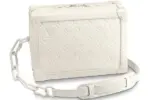 LV Soft Trunk Monogram Powder White