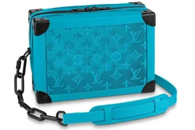 LV Soft Trunk Monogram Mesh Turquoise