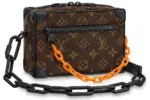 LV Mini Soft Trunk Monogram Brown/Orange
