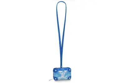 LV Soft Trunk NW Clouds Monogram Blue