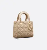 Small Lady Dior My ABCDior Bag Sand-Colored