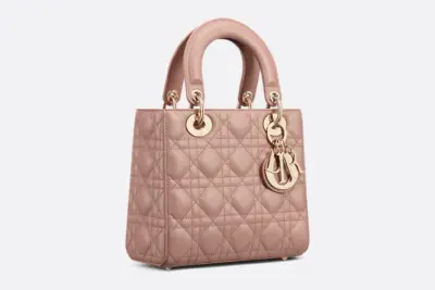 Small Lady Dior My ABCDior Bag Blush