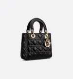 Small Lady Dior My ABCDior Bag Black