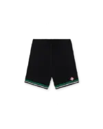 Casablanca Tennis Crochet Shorts Black