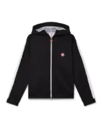 Casablanca Scuba Hooded Sweatshirt Black