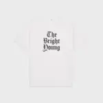 Celine bright young loose t-shirt in cotton jersey white
