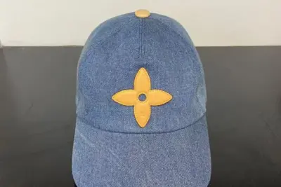 LV Uptown Cap Denim & Yellow
