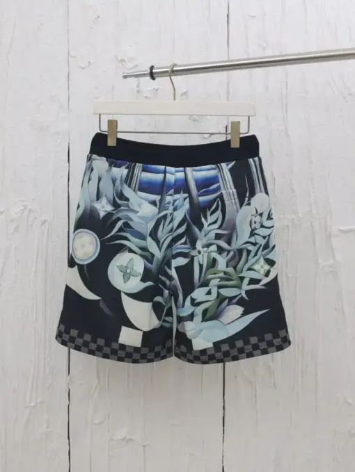 LV Printed Nylon Swim Shorts
