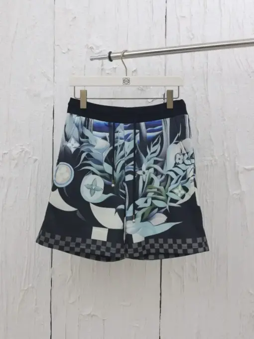 LV Printed Nylon Swim Shorts - Image 2