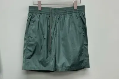 LV 3D Pocket Monogram Swim Board Shorts Forrest Green