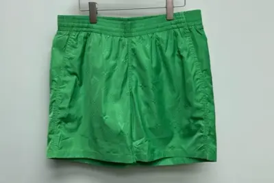LV 3D Pocket Monogram Swim Board Shorts Green