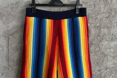 Casablanca Gradient Stripe Terry Shorts