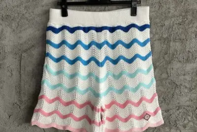 Casablanca Wave Shorts White