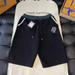LV Marque Shorts Black