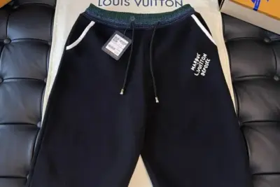 LV Marque Shorts Black