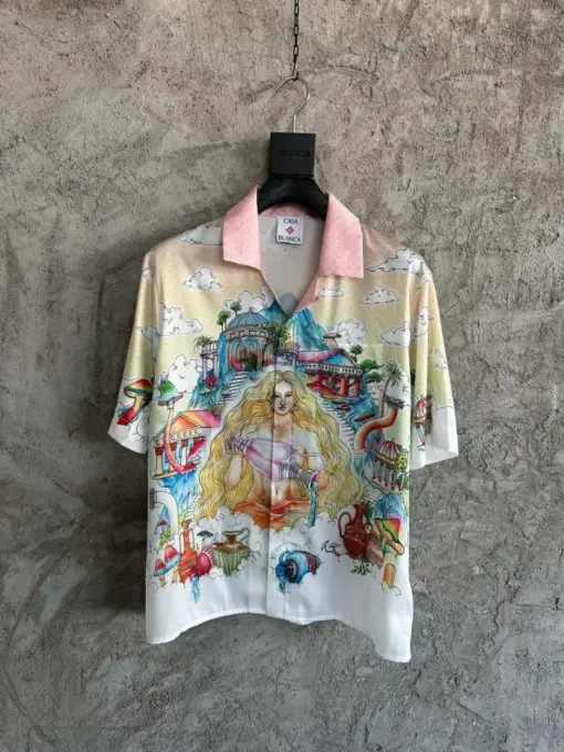 Casablanca The Road To Knowledge Shirt Pink