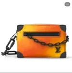 LV Mini Soft Trunk Purse Orange