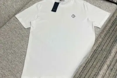 Dior CD Diamond T-Shirt, Relaxed Fit White