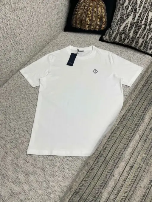 Dior CD Diamond T-Shirt, Relaxed Fit White
