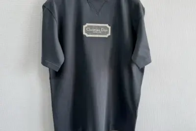 Dior Couture T-Shirt, Relaxed Fit Dark Grey T-Shirt